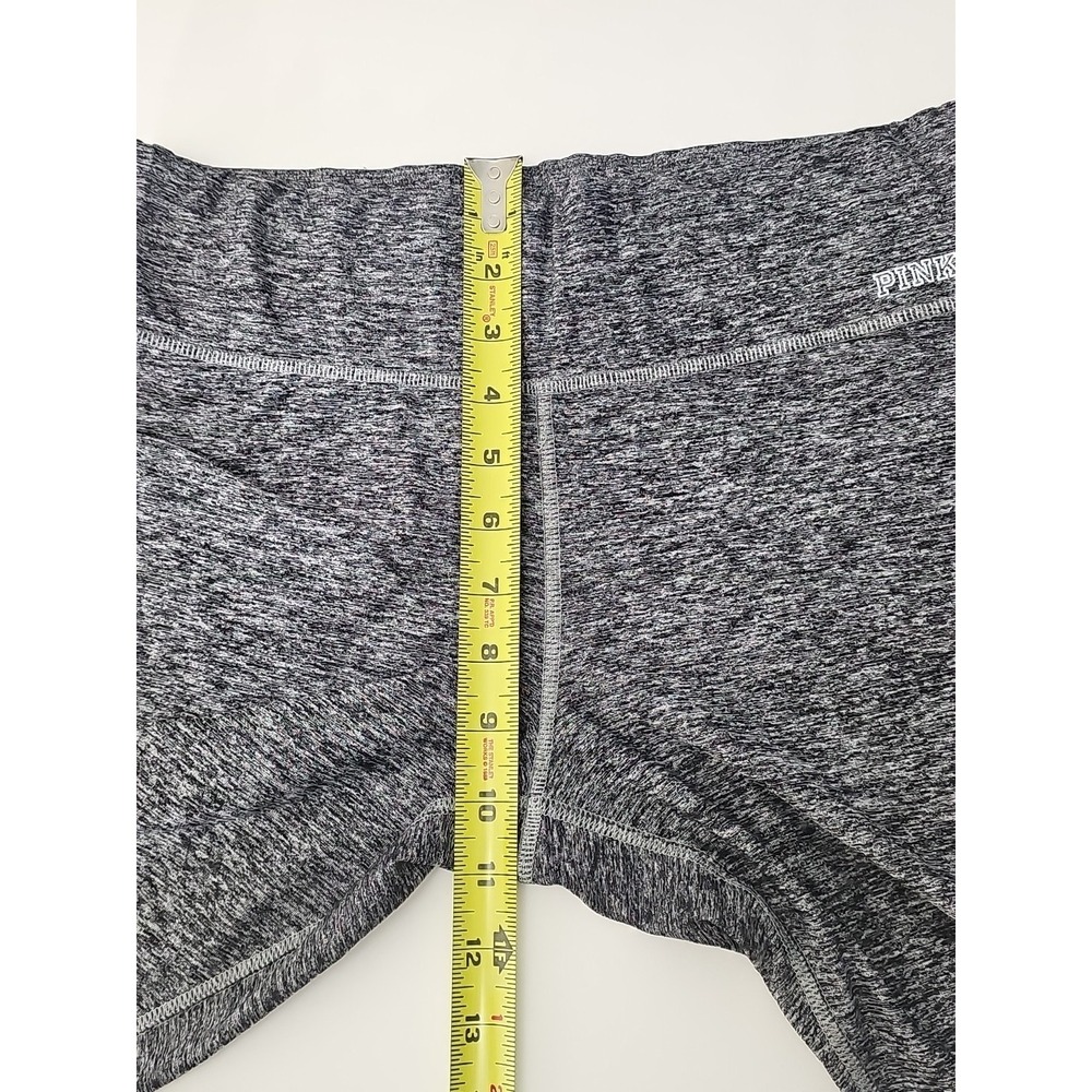 Pink Victoria Secret Yoga Pants Women's Medium Gray Capri Cropped Leggings‎ - Picture 16 of 16